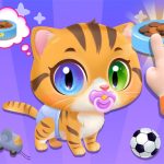 Baby Cat Daycare — browser game