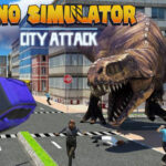 Dino Simulator City Attack — browser game