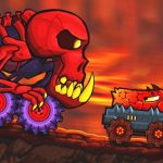 Car Eats Car: Volcanic Adventure — browser game