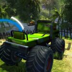 Realistic Monster Truck Offroad Simulator — browser game