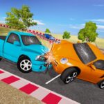 Mini SuperCars Racing Crashing — browser game