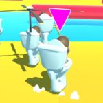 Fall Skibidi Toilet — browser game