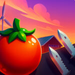 Runner Tomato: Hyper Casual — browser game